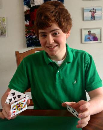 Illusionist Apter to perform tricks, magic Photos provided Alex Apter in action.