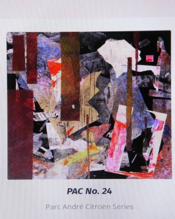 Artist to demonstrate work today This is an example of the work of mixed-media artist Chris Carter, who will be demonstrating her art for the Sussex County Art Society on Thursday, Jan. 12. (Photo provided)