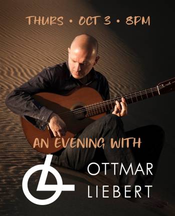 Ottmar Liebert coming to Newton Ottmar Liebert coming to Newton