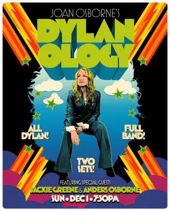 Joan Osborne to sing Bob Dylan