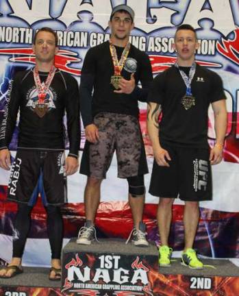 Jon Finocchiaro won a gold medal in his first BJJ competition.