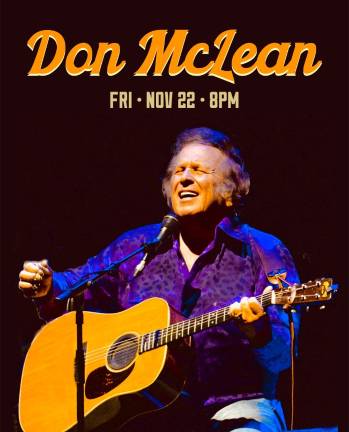 Don McLean to play Newton Don McLean to play Newton