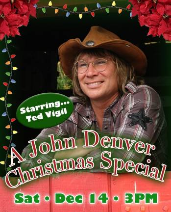 Newton Theatre to host a John Denver Christmas Special