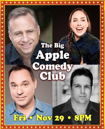Big Apple Comedy Club returning to Newton Theatre Big Apple Comedy Club returning to Newton Theatre