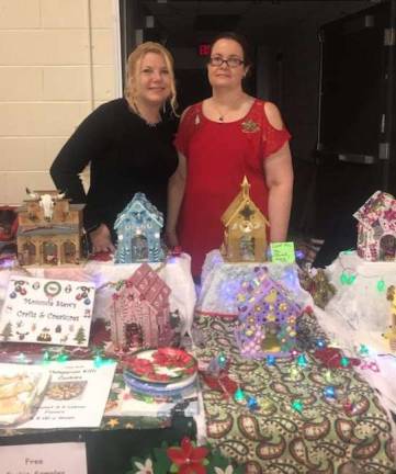 Tara and Toni Shuppon sell creations by Momie Stew's Crafts and Creatures.