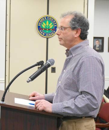 Harvey Roseff, a modern day zealot for free speech Councilman Harvey Roseff at a Sussex County Board of Chosen Freeholders meeting in 2016. (Photo by Vera Olinski)