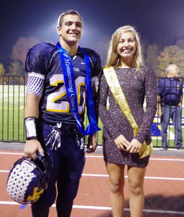 Jefferson senior Karly Wilsusen was crowned homecoming queen and Jefferson senior varsity football player Connor Brown was crowned homecoming king.