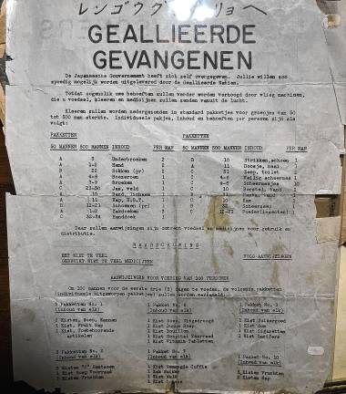 Sussex County History Today: Bataan Death March Part II <b>PW3 A flier with instructions by the defeated Japanese to their prisoners of war.</b>