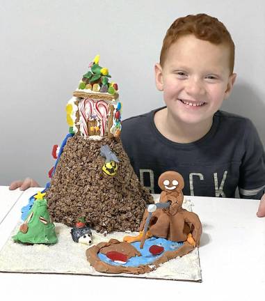 Gingerbread houses delight the judges David Varga-Joo, honorable mention, ages 6-8