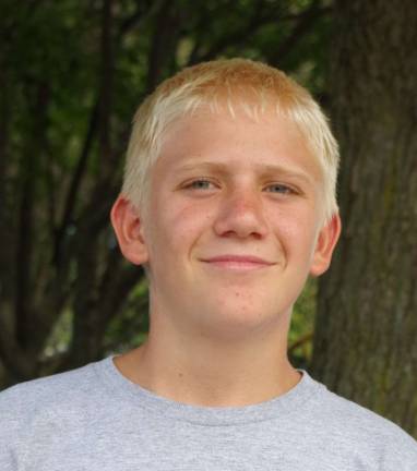 Clay Sytsema, 14, Wantage Township: &quot;I like the food and showing my cows.&quot;