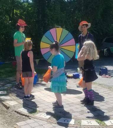 Wantage school hosts math carnival Wheel of Fortune