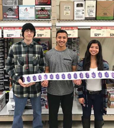 Max, John and Alex at Franklin ShopRite.