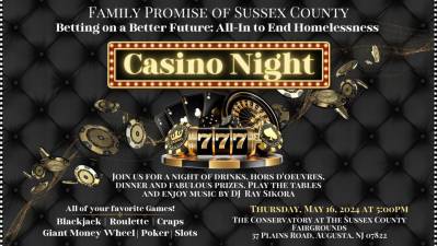 Family Promise’s Casino Night is today