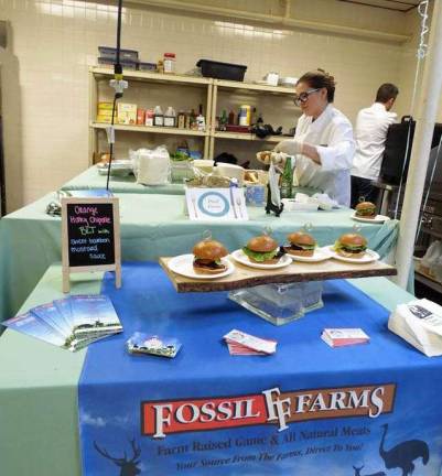 Event celebrates Project Self-Sufficiency Fosil Farms' display at A Taste of Talent