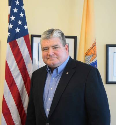 Lawmakers trying to put state on 'Path to Progress' PHOTO BY VERA OLINSKIN.J. Senator Steven Oroho stands in his office.