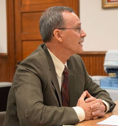 Council: State backing Ogdensburg into corner Senior Vice President Peter W. Olieman of Cherry, Weber & Associates discusses DEP requirements.