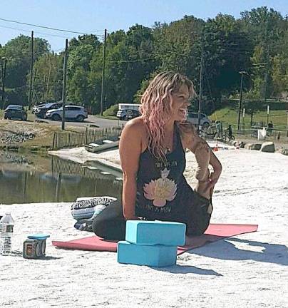 Yoga on the Beach closes out summer