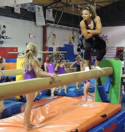 Giant Gymnastics raises money for juvenile arthritis Laurie Hernandez was nicknamed the Human Emoji