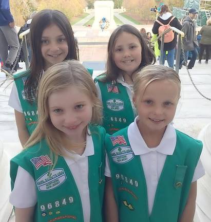 Girl Scouts go to Washington