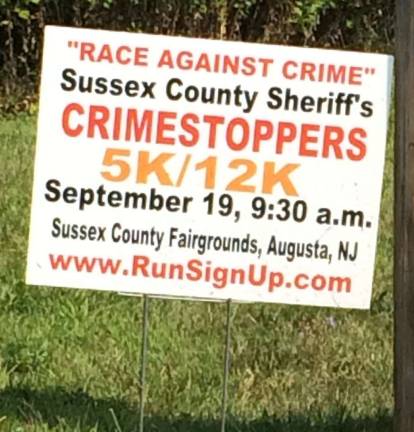 Run to stop crime planned for Saturday