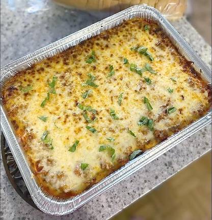 Lasagna Lovers wanted in Wantage, Vernon and beyond A fresh, home-cooked lasagna ready to be delivered.