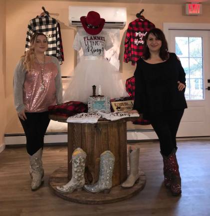 Bullet Boots features western style PHOTOS BY LAURIE GORDON The Bridal Section at Bullet Boots