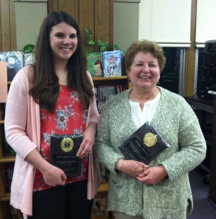 Franklin school board reviews budget Photo by Laura J. Marchese Franklin teachers receive the Governor Recipient Awards.
