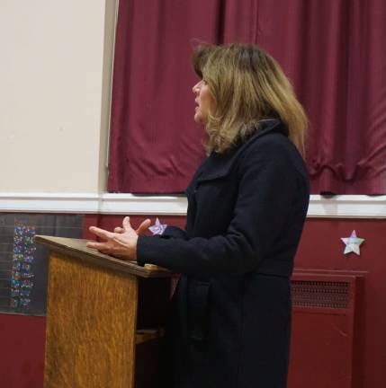Sussex-Wantage school board changings meeting format Sharon Vehida discusses issues and concerns with the school board.