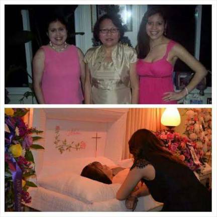 Nancy Fried of Hamburg &quot;If Tears Could Build A Stairway to Heaven: Mothers are angels on Earth. Sharonrose Fried (left), Conchita Fried (center), and Nancy Fried (right) pose for a family portrait. On May 26, 2013, their mother was tragically killed in a fatal car crash in Franklin, N.J. Conchita wasn't just a mother to her daughters, but acted as a father figure to them since their father, George, passed away suddenly in 1999. Unfortunately, Conchita was killed on their father's death anniversary. The Fried sisters' parents were buried on the same day, just fourteen years apart. Although death has separated them, a mother's love lasts forever.&quot;