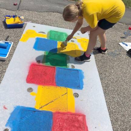 Girl Scouts spend summer creating Peaceful Playground at elementary school