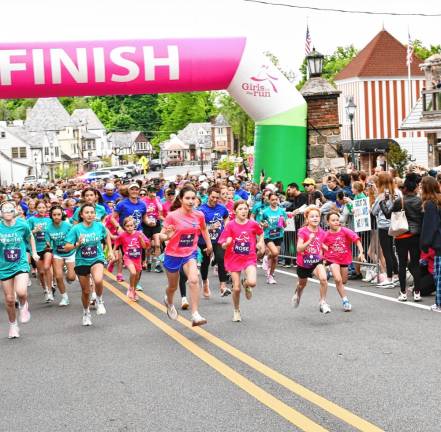 Photos: Girls on the Run 5K About 450 girls took part in the 25th Girls on the Run New Jersey North 5K on Saturday morning, May 18 in Sparta. (Photos by Maria Kovic)