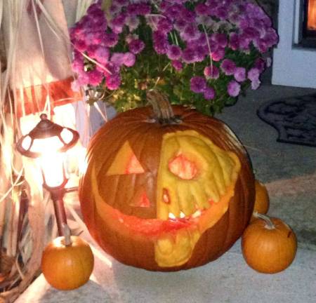 Carving it up Submitted by Jason Georgevich of Hamburg, N.J.