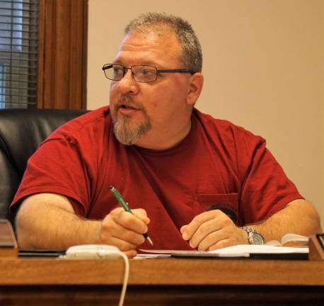 Ogdensburg authorizes bond for Heater's Pond dam Councilman George Hutnick discusses the Sterling Hill Mining Museum scholarships.