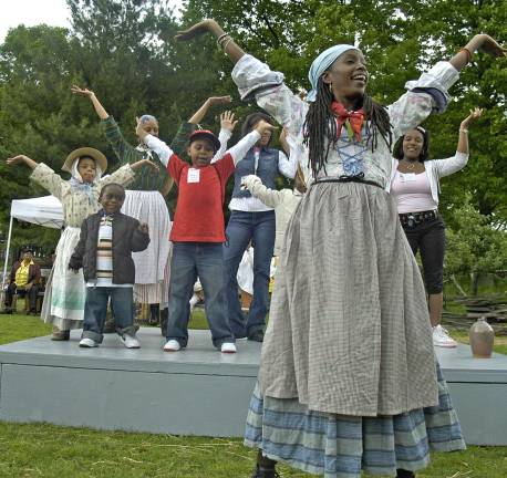 Philipsburg Manor welcomes visitors to 'Discover Pinkster' Photos by Bryan Haeffele Dancing and celebrating at Pinkster.