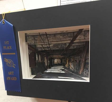 Piece by Wallkill's Kayla Louteiro which earned her first place in Photo and a $40,000 Scholarship to Montserrat College of Art