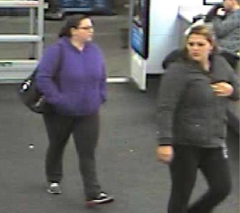 Police seeking alleged shoplifters