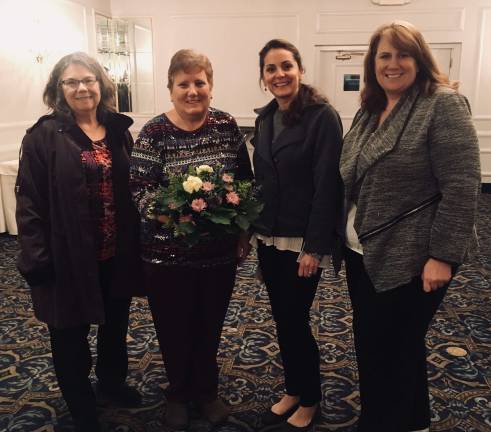 Some of Ogdensburg School's paraprofessionals went to the Education Support Professionals (ESP) Dinner at Perona Farms last week. We are so thankful for all of our hard working ESP's and the work they consistently do to assist our students and school! Mrs. Knoll, Mrs. Chardavoyne, Mrs. Nasisi, and Ms. Krouse are pictured! Happy National ESP Day!