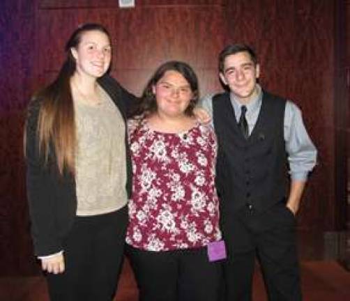 FBLA members attend conference Wallkill Valley FBLA members McKenzie Dunn, Nicole Andretta, and Matt Lattanzio "dress for success" at the FBLA National Leadership Conference.