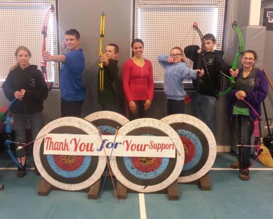 Sussex County Charter School students learn archery