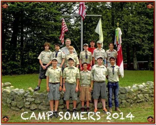Franklin boy scouts attend summer camp