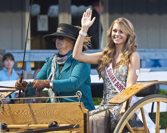 Summertime means County Fair Teala Krynicki, Miss Sussex. Photo by Warren Westura