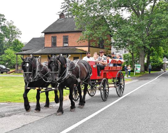 Township celebrates bicentennial The Stillwater bicentennial celebration Saturday, June 7 includes horse-drawn carriage rides. (Photo by Maria Kovic)