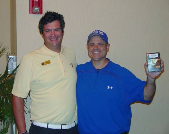 Mens Long Drive Winner: Frank Schneider