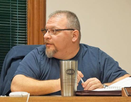 Ogdensburg making progress on borough issues Councilman George Hutnick says former DPW Supervisor Kenny Smith should present his Ogdensburg water flow map to the council.