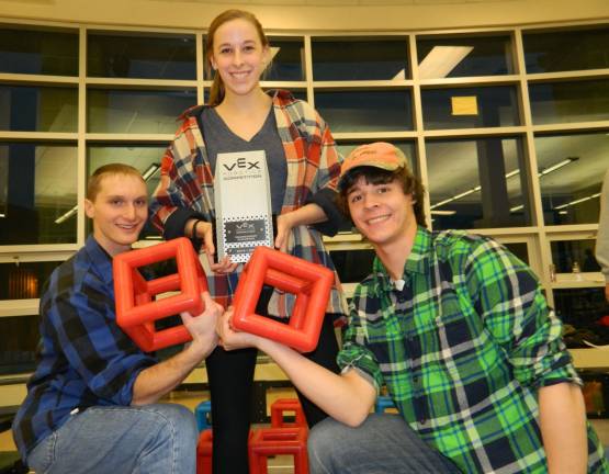 High Point students win first robotics tournament