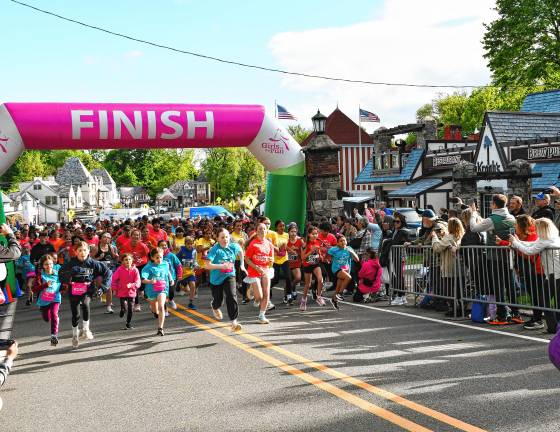 Photos: Girls on the Run Spring 5K More than 430 people take part in the Girls on the Run Spring 5K on Saturday, May 10 in Sparta. (Photos by Maria Kovic)