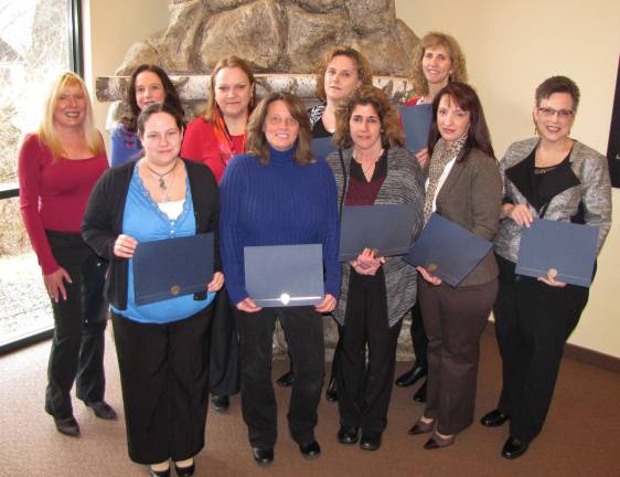 Graduates from Project Self-Sufficiency&#x2019;s &#x201c;Higher Opportunities for Women&#x201d; program.