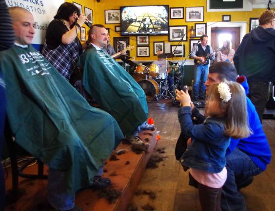 Irish Cottage Inn hosts St. Baldrick's fundraiser Everybody was taking pictures Sunday at FranklinþÄôs Irish Cottage Inn.