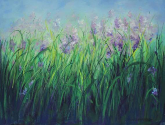 First ever 'Color Your World' Art Auction Donna Gratkowski, Sparta - “Perfect Basics”