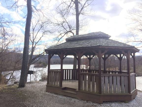 Readers who identified themselves as Pam Perler, Brenda Prince, Diann Havel, Bob Fargo, Cheryl Talmadge, Brian Glynn, Jr., David Cole and Pam Giordano knew last week's photo was of the gazebo overlooking the Franklin Pond.